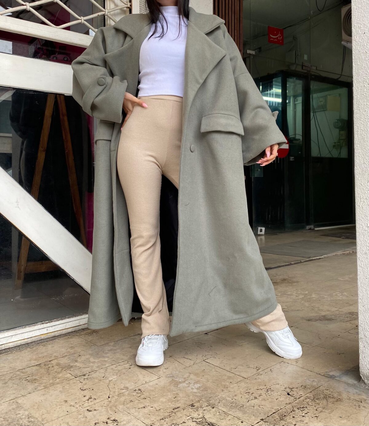 پالتو فوتر کوبیده شده ترک (1003) - Image 5