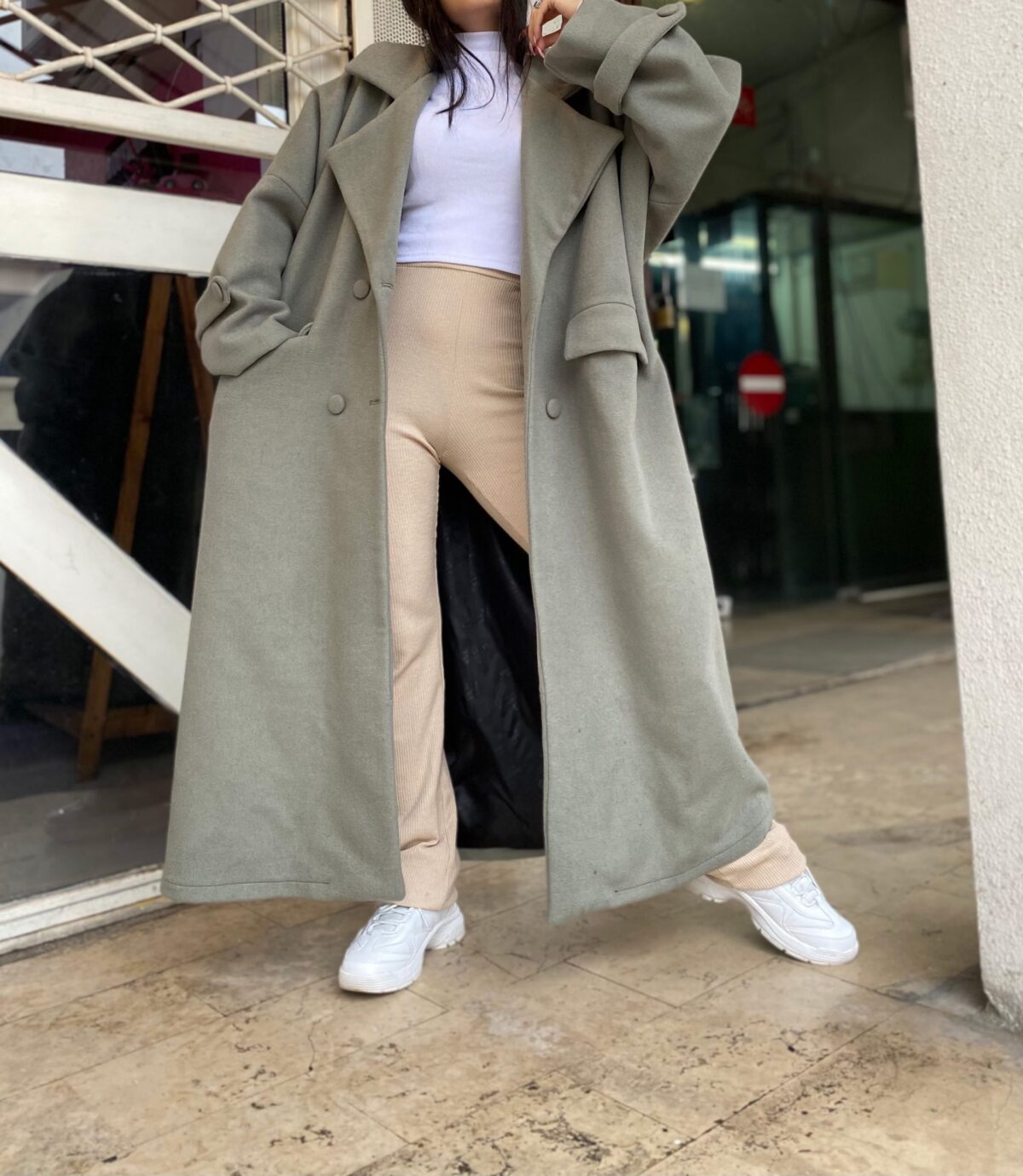 پالتو فوتر کوبیده شده ترک (1003) - Image 2