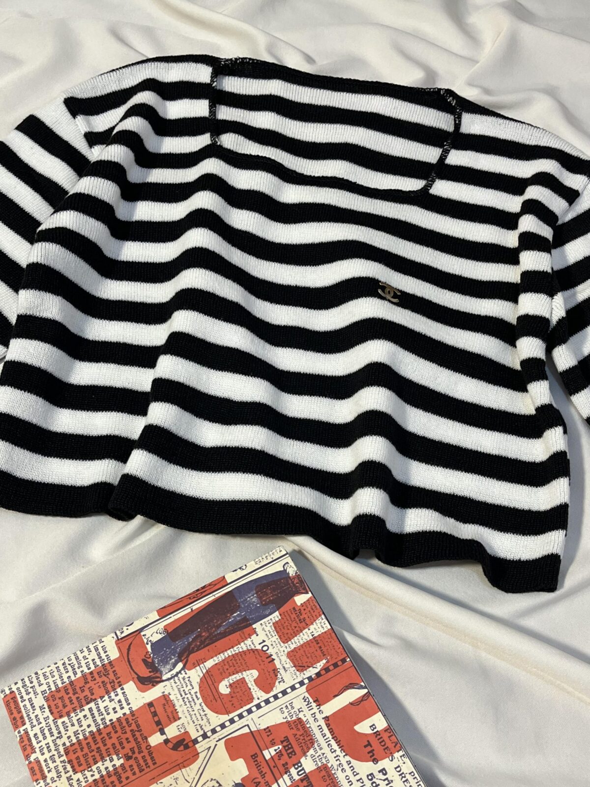 بافت راه راه آستین 3ربع(1075) - Image 5