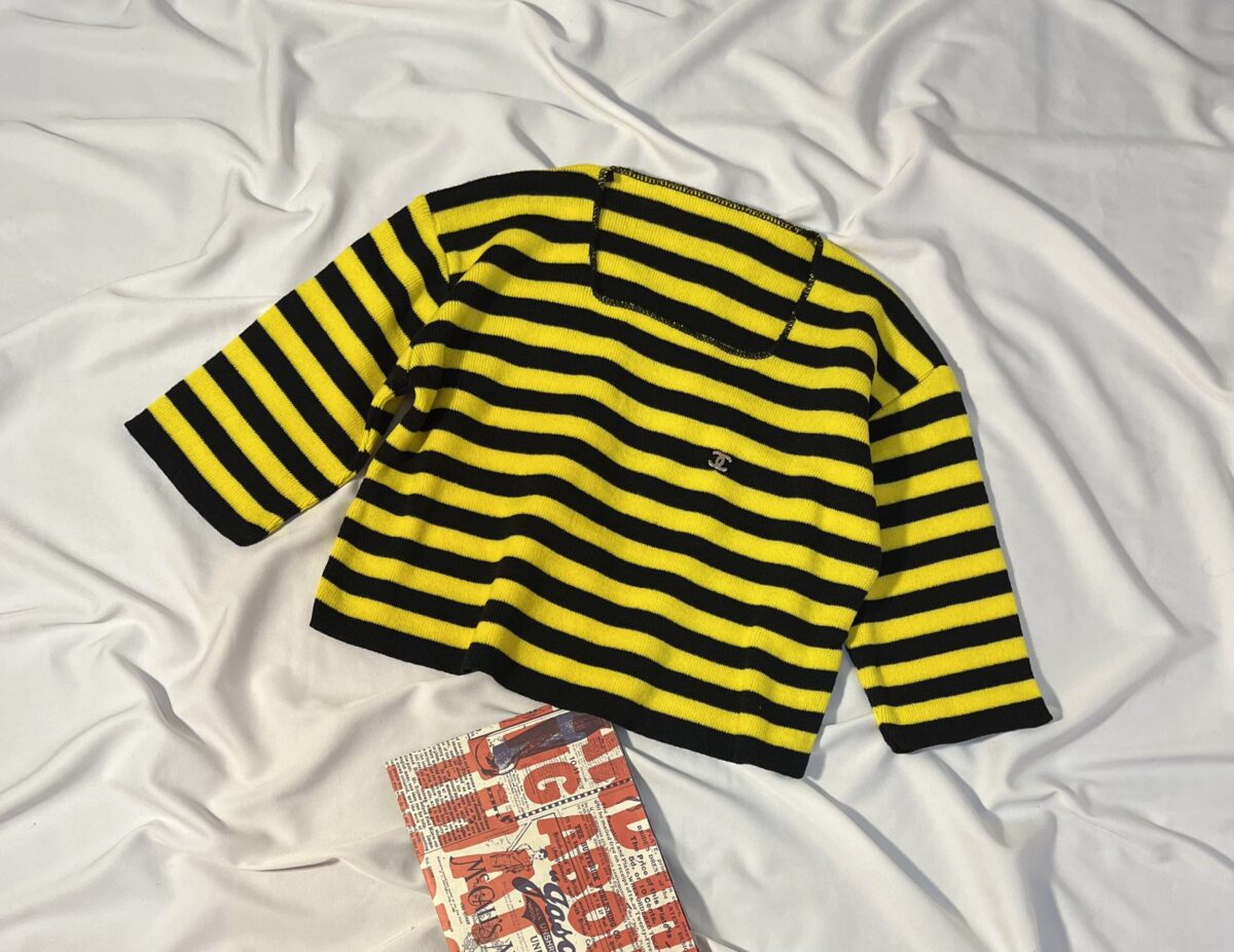 بافت راه راه آستین 3ربع(1075) - Image 2