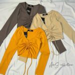 کراپ جلو گت آستین بلند (1105)