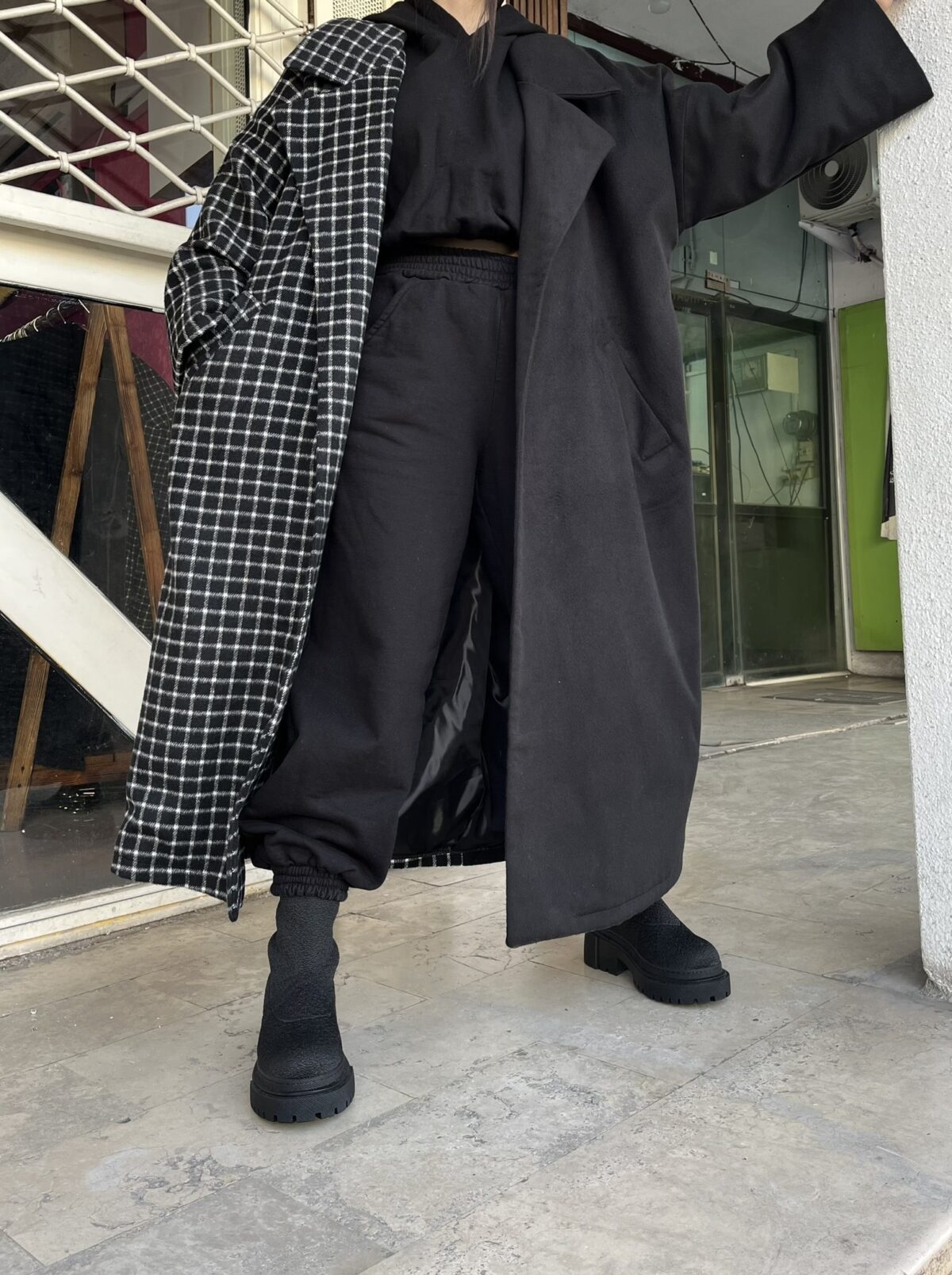 پالتو ترکیبی فوتر کوبیده شده (1109) - Image 2