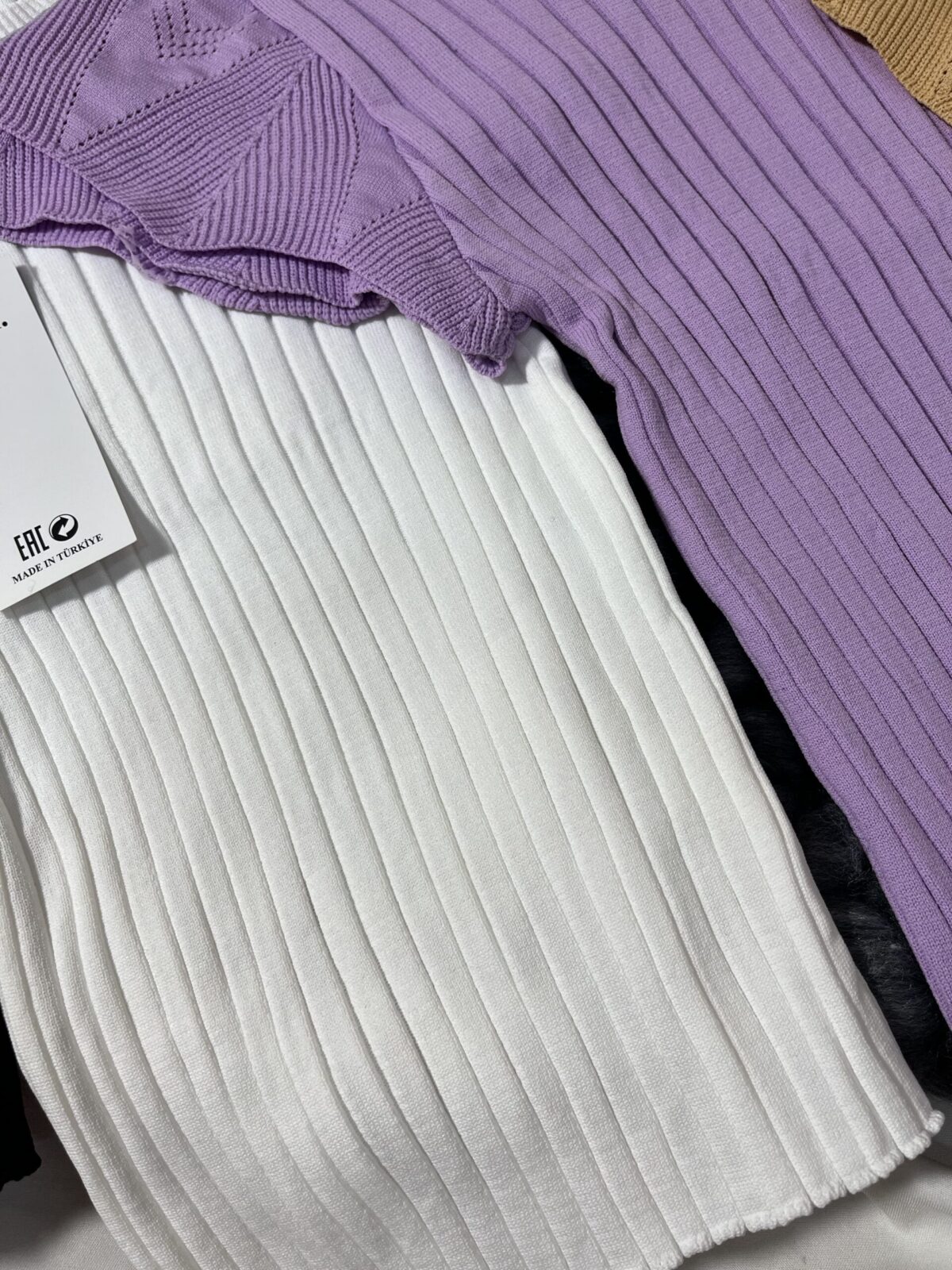 کراپ آستین چین دار ترک (1137) - Image 4