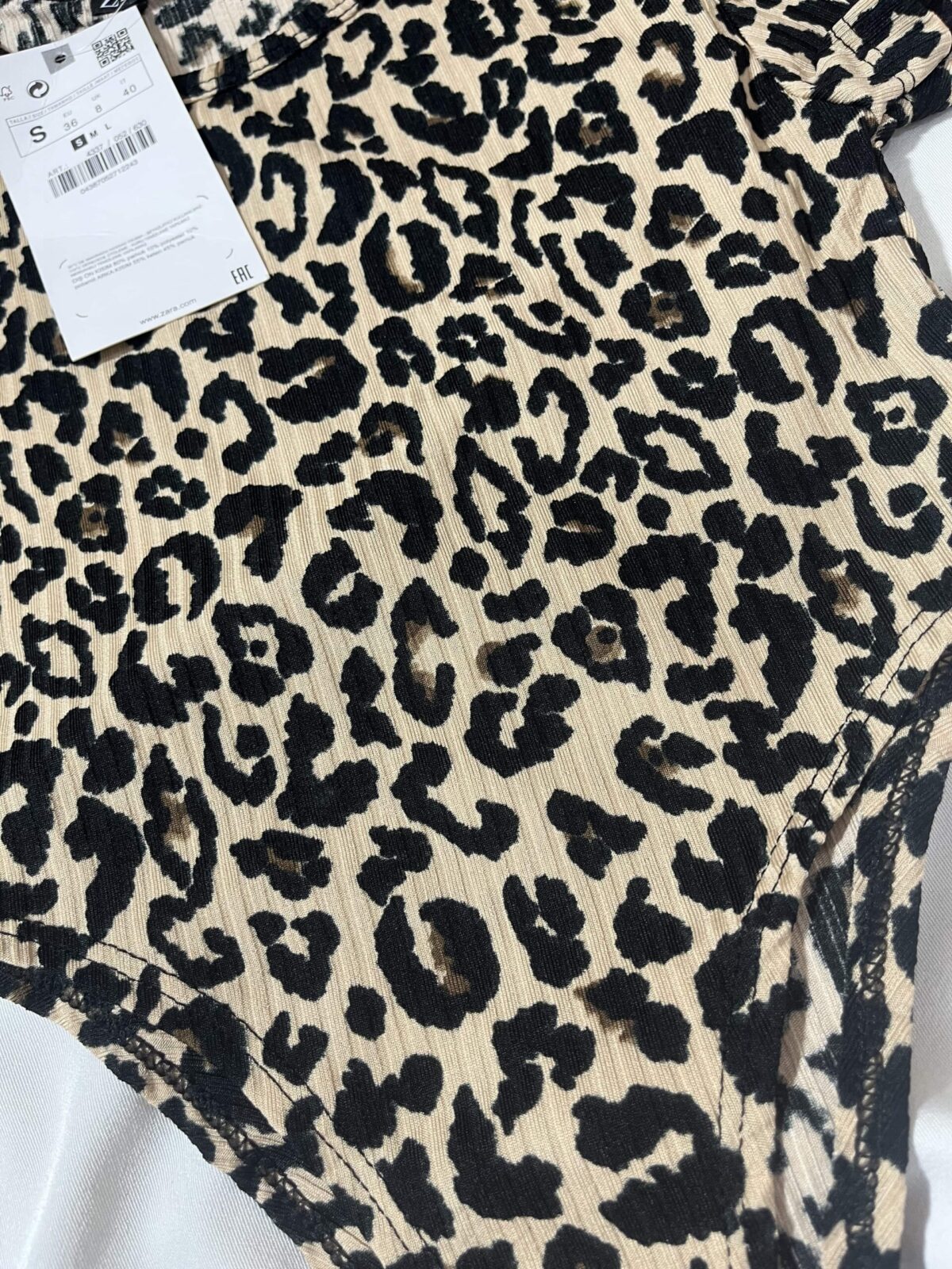 بادی پلنگی آستین کوتاه بغل باز(1158) - Image 2