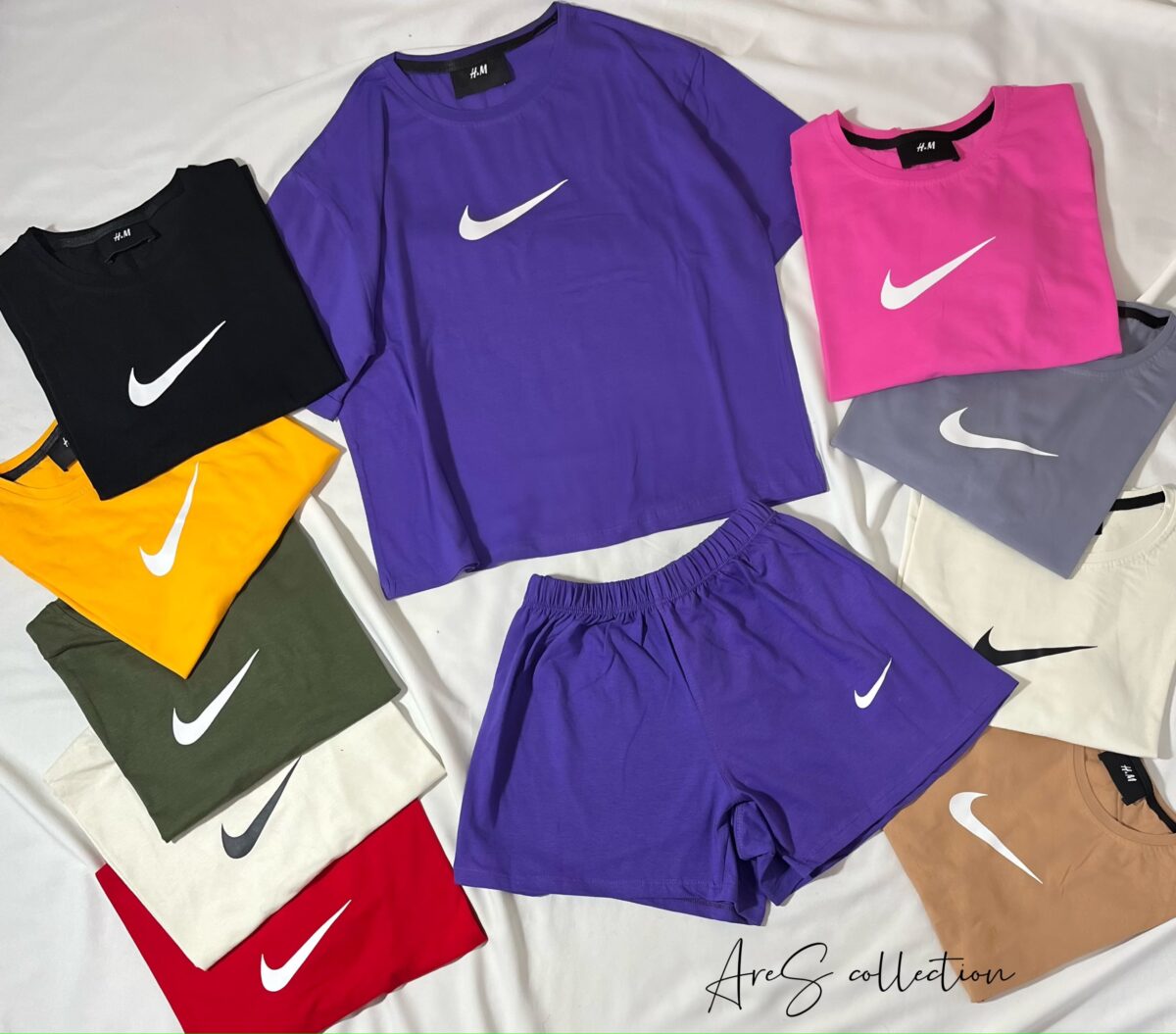 ست تیشرت شلوارک نایک(1179) - Image 2