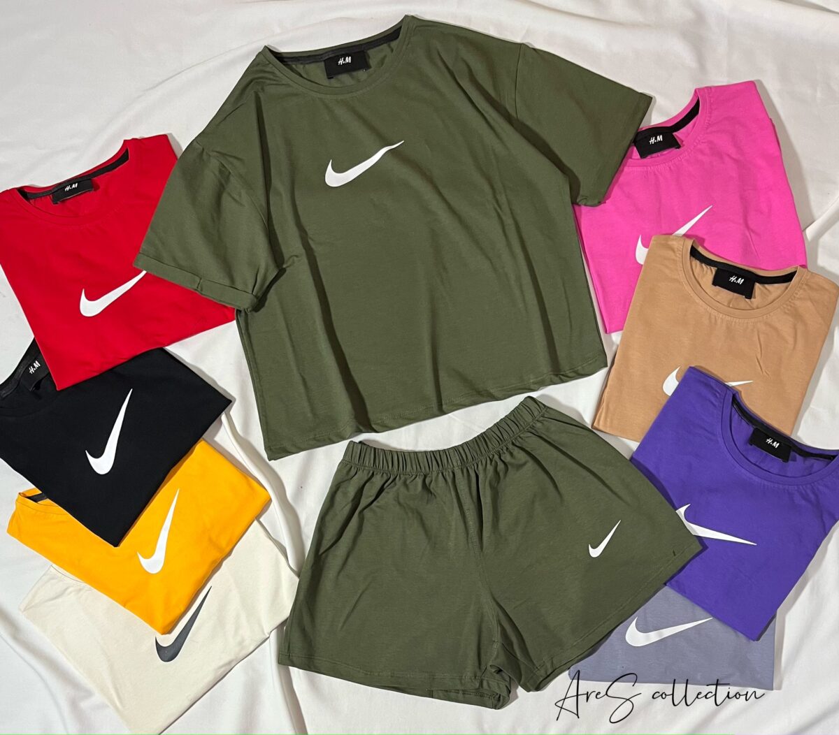 ست تیشرت شلوارک نایک(1179) - Image 4