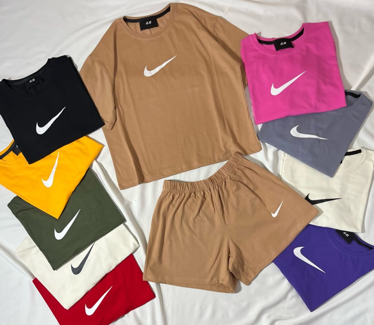 ست تیشرت شلوارک نایک(1179) - Image 5