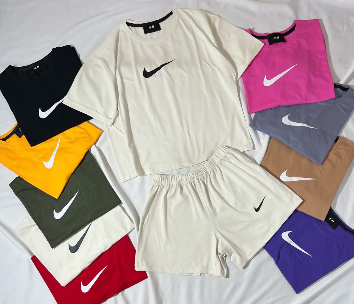 ست تیشرت شلوارک نایک(1179) - Image 9