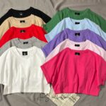 تیشرت کراپ جیبدار(1236)