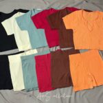 ست کراپ شلوارک جذب(1238)