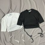 تیشرت کراپ بغل گت کمر باز(1269)