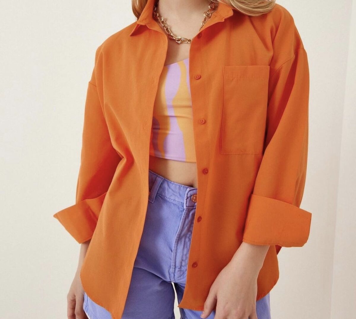 شومیز مانتویی ترک(1412) - Image 12