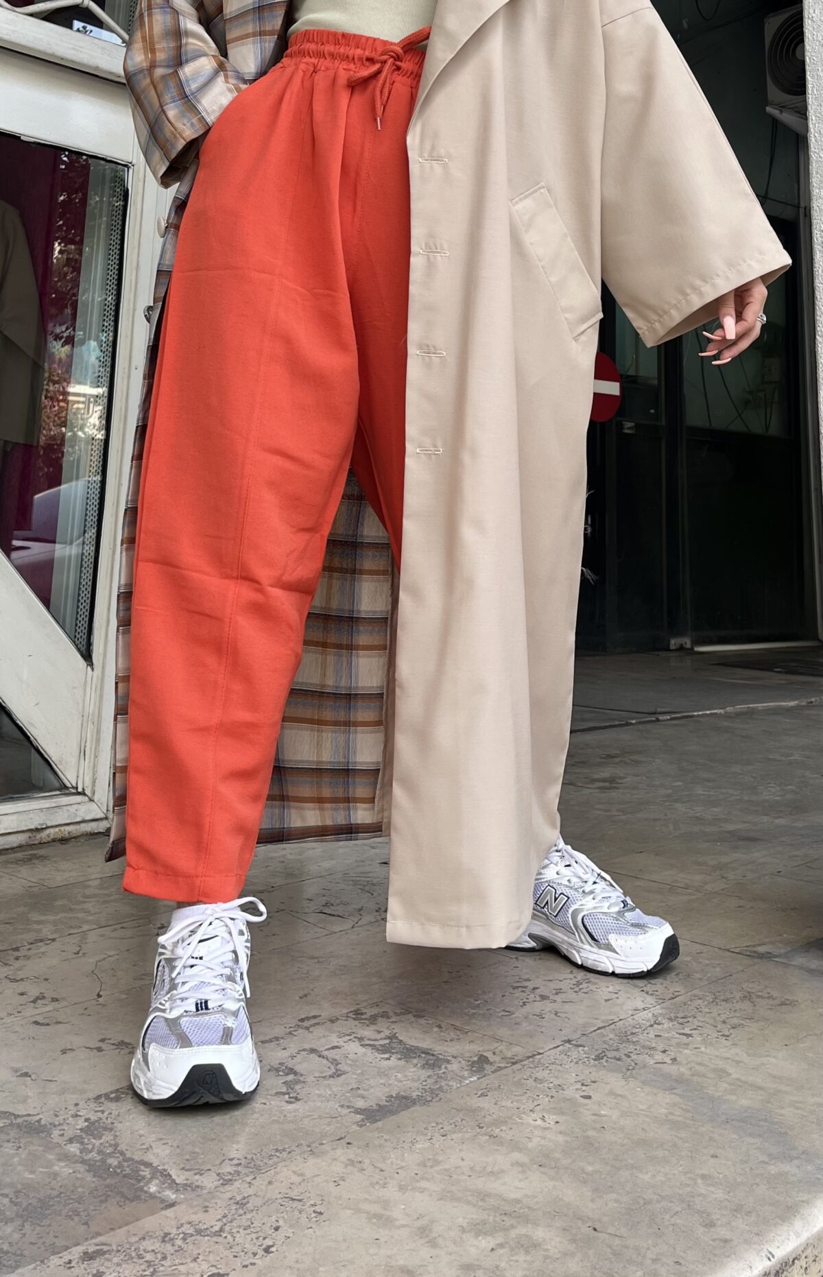 شلوار مام ترک لینن(1529) - Image 3