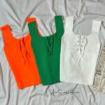 کراپ ترک یقه بنددار(1500)