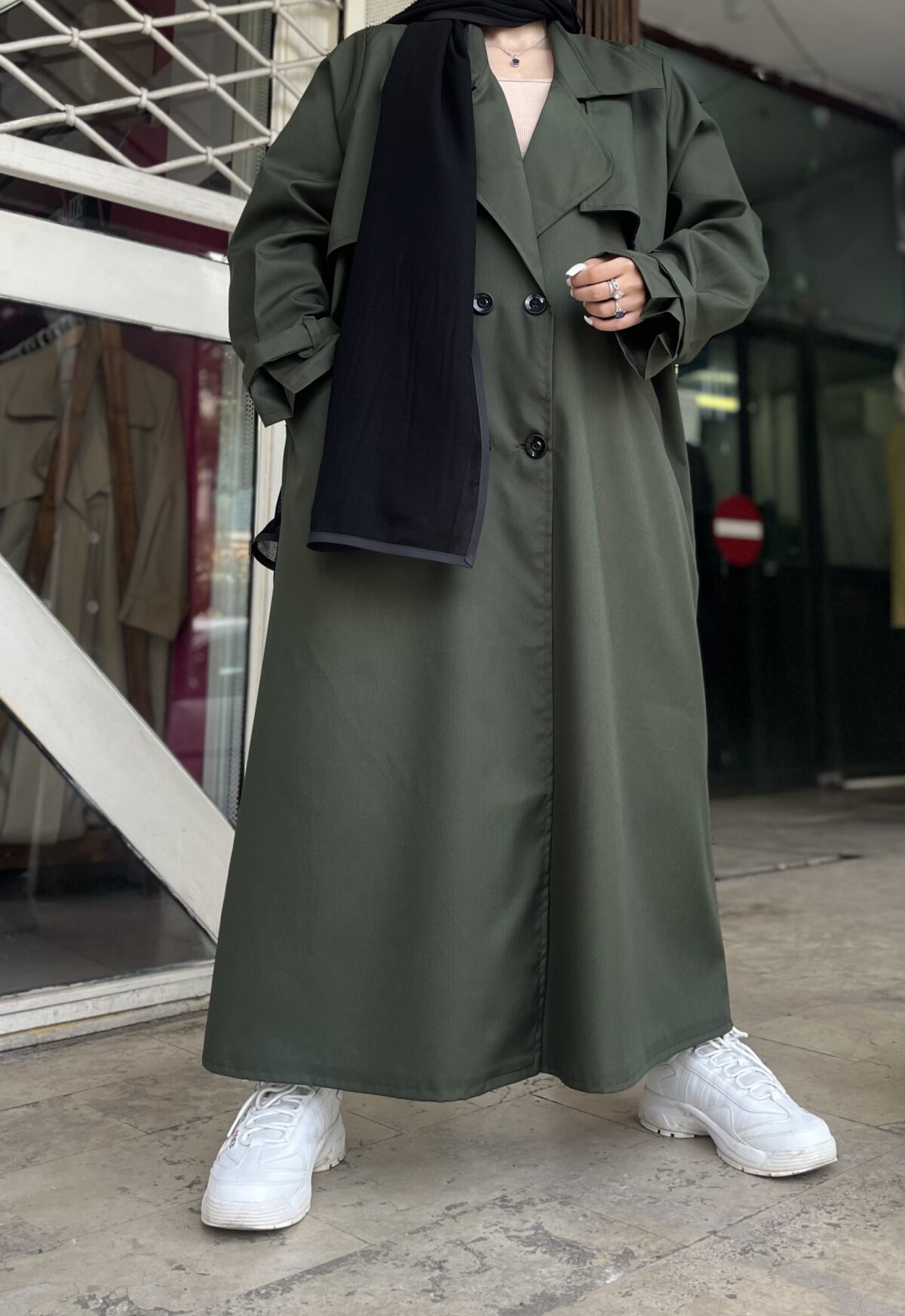 ترنچ کت پاییزه(1558) - Image 9