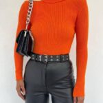 یقه اسکی بافت ترک(1610)