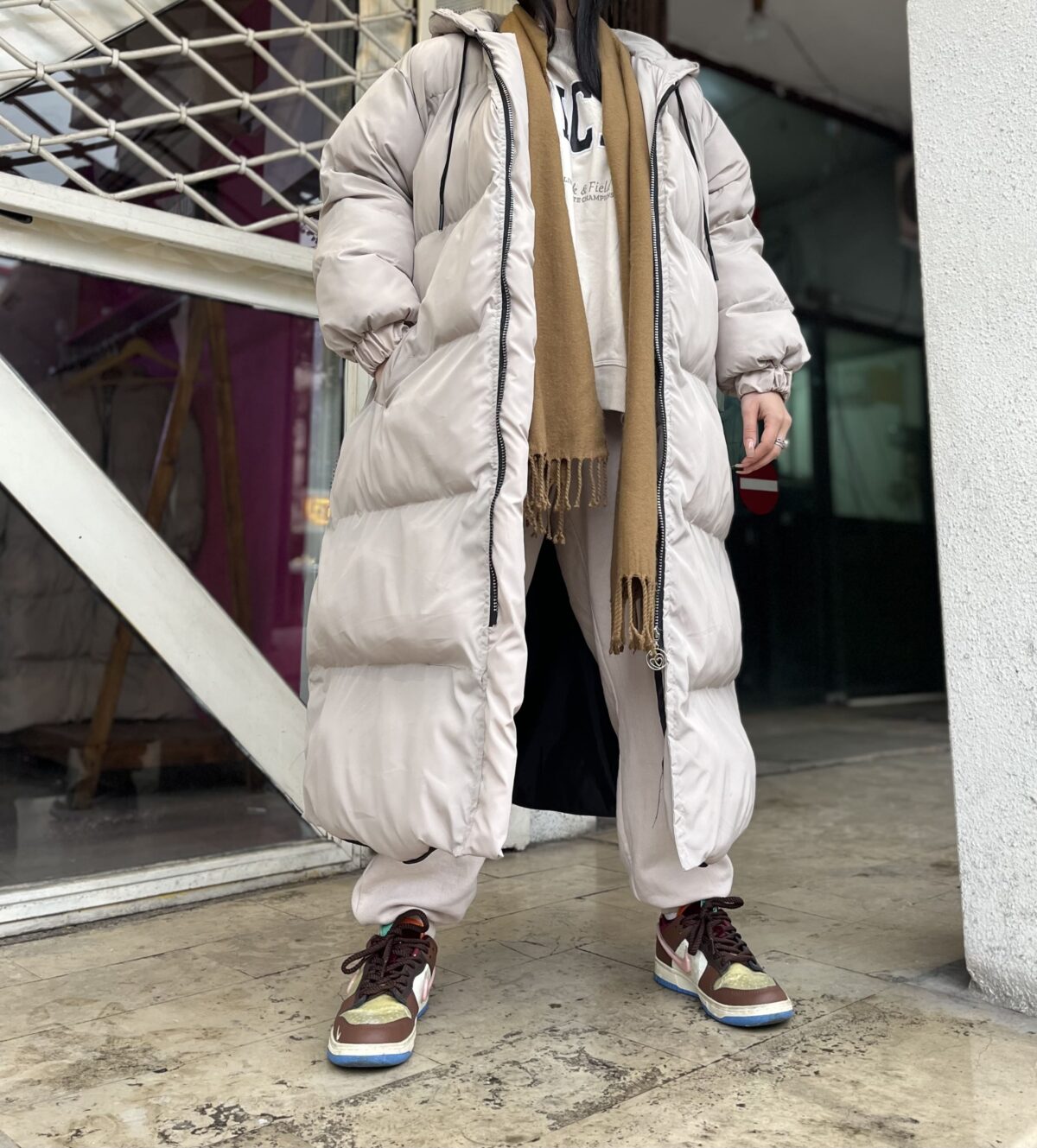 کاپشن پفی ضخیم بلند(1619) - Image 5