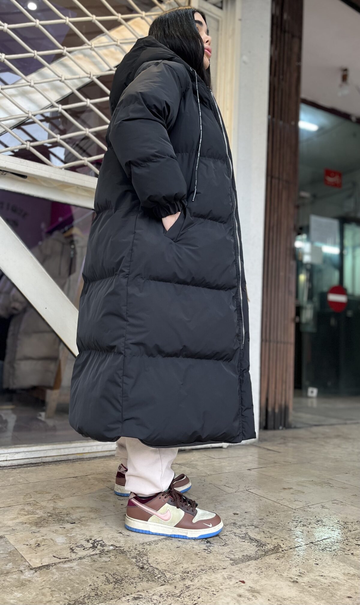 کاپشن پفی ضخیم بلند(1619) - Image 7