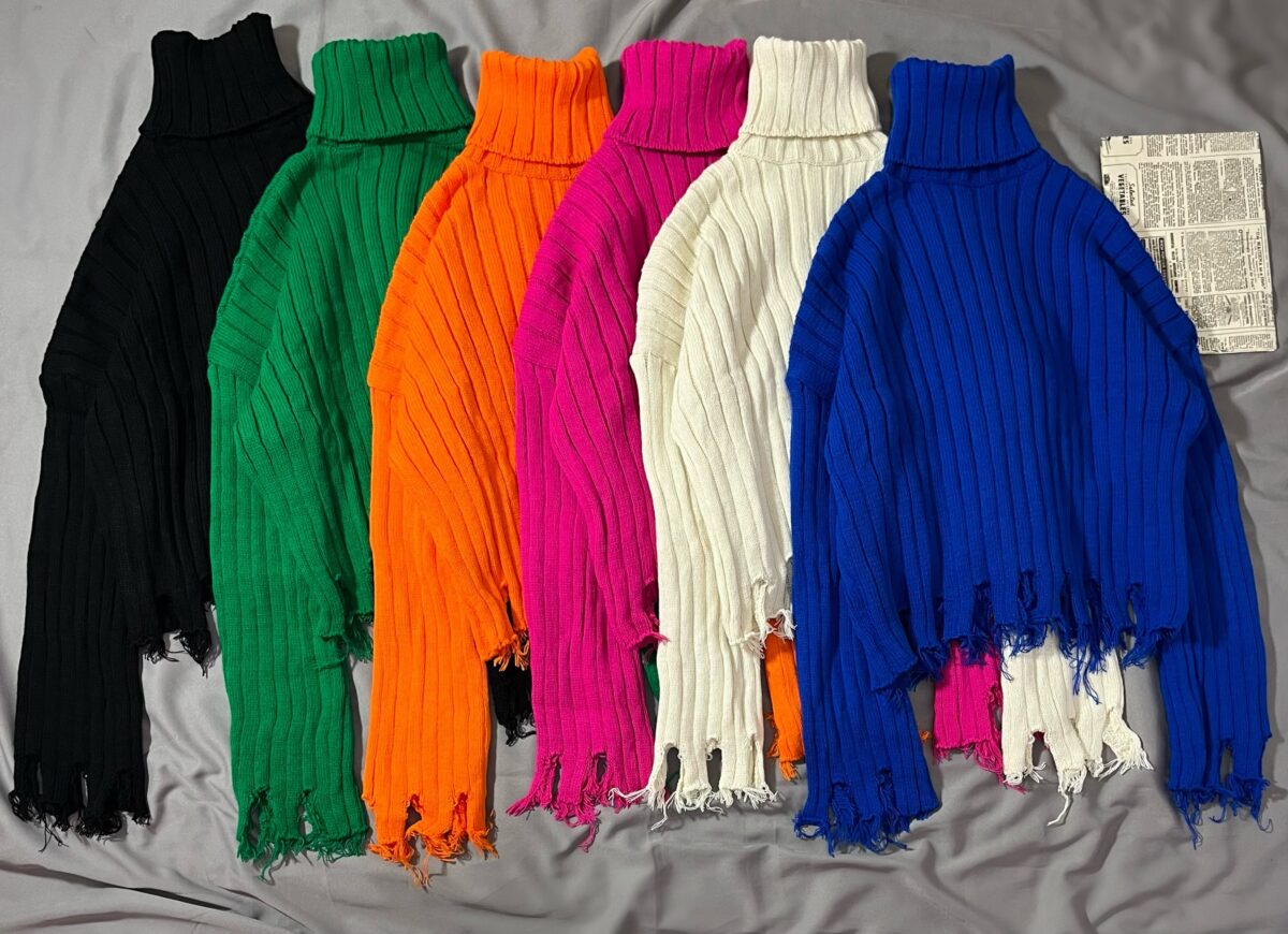 بافت یقه اسکی ریش دار ترک(1639) - Image 2