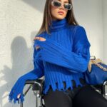 بافت یقه اسکی ریش دار ترک(1626)