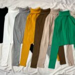 یقه اسکی کبریتی آستین فینگردار(1630)