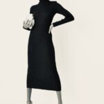 پیراهن چاکدار یقه اسکی جذب کبریتی(1633)