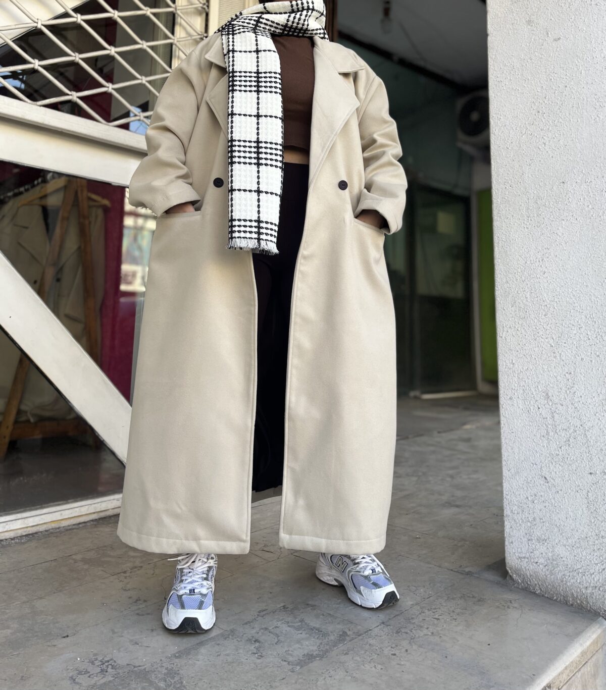 پالتو فوتر کوبیده شده(1655) - Image 3