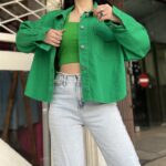 کت جین کوتاه زارا اورجینال(1734)