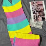 پیراهن رنگی ترک(1735)