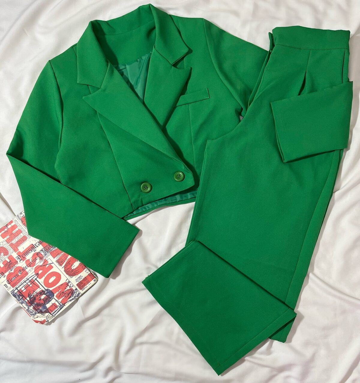 ست کت کراپ و شلوار(1770) - Image 4