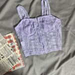 کراپ خامه دوزی وارداتی(1822)