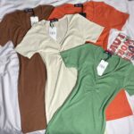 پیراهن طرح زارا آستین کوتاه(1835)