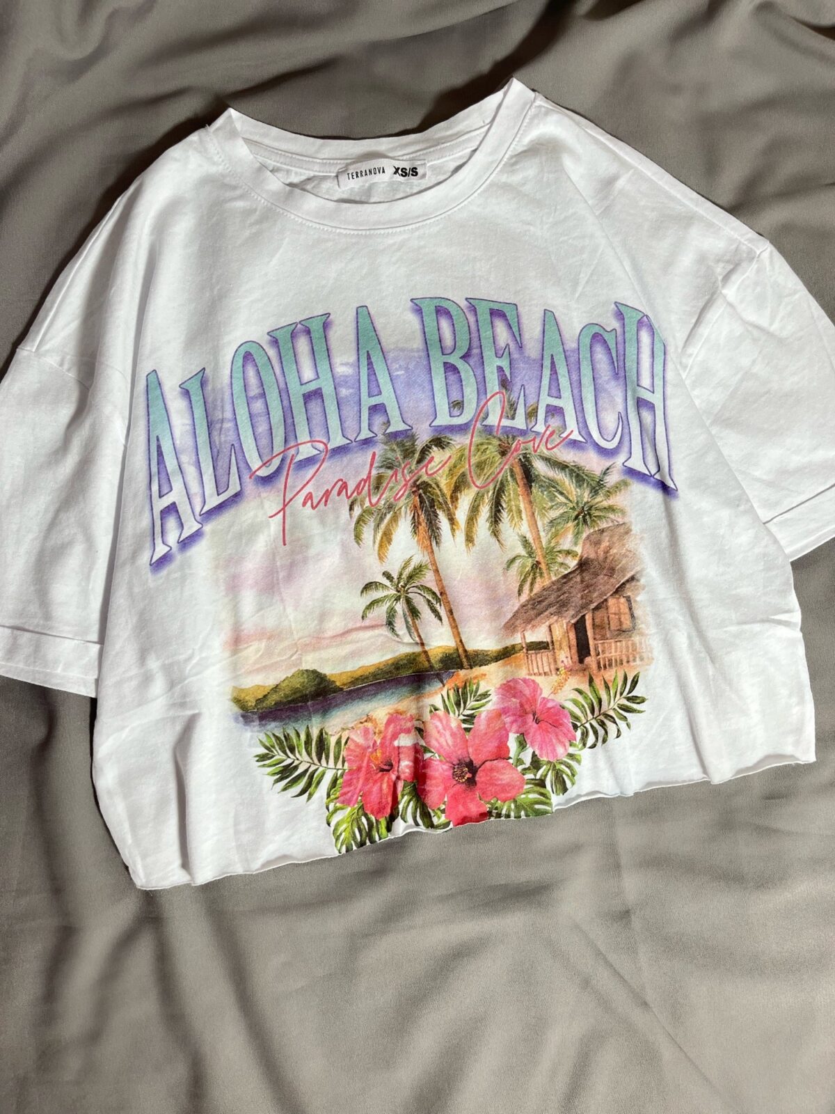 تیشرت کراپ وارداتی(1857) - Image 3