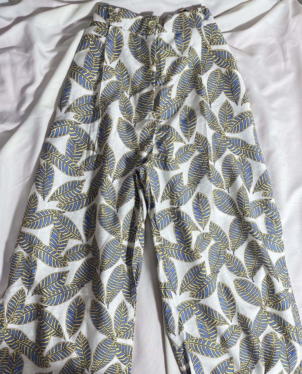 شلوار گلدار نخی کمر دار(1898) - Image 7