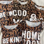 تیشرت لانگ وارداتی پلنگی(1907)