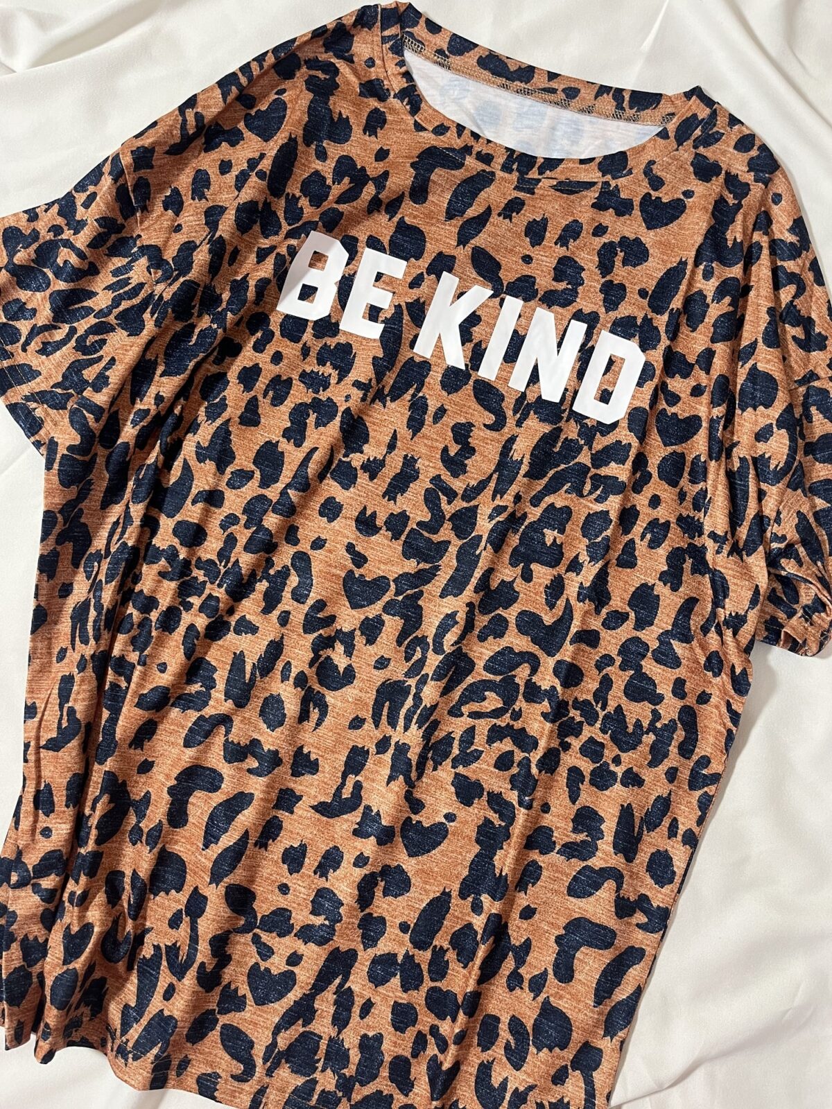 تیشرت لانگ وارداتی پلنگی(1907) - Image 2