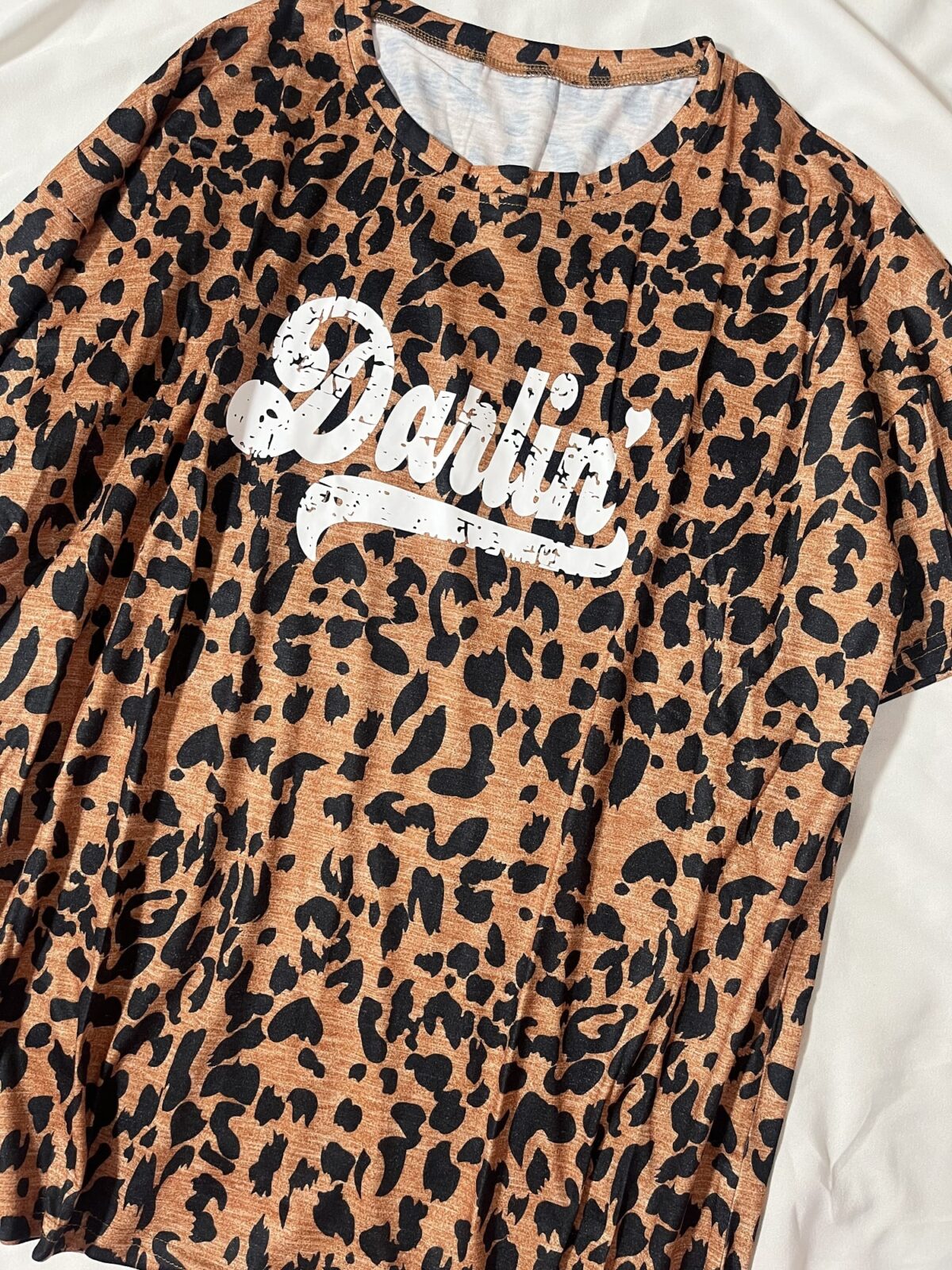 تیشرت لانگ وارداتی پلنگی(1907) - Image 5