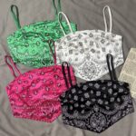 کراپ باندانا ساتن وارداتی(1948)