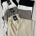 شلوار بگ لینن وارداتی زارا(1926)