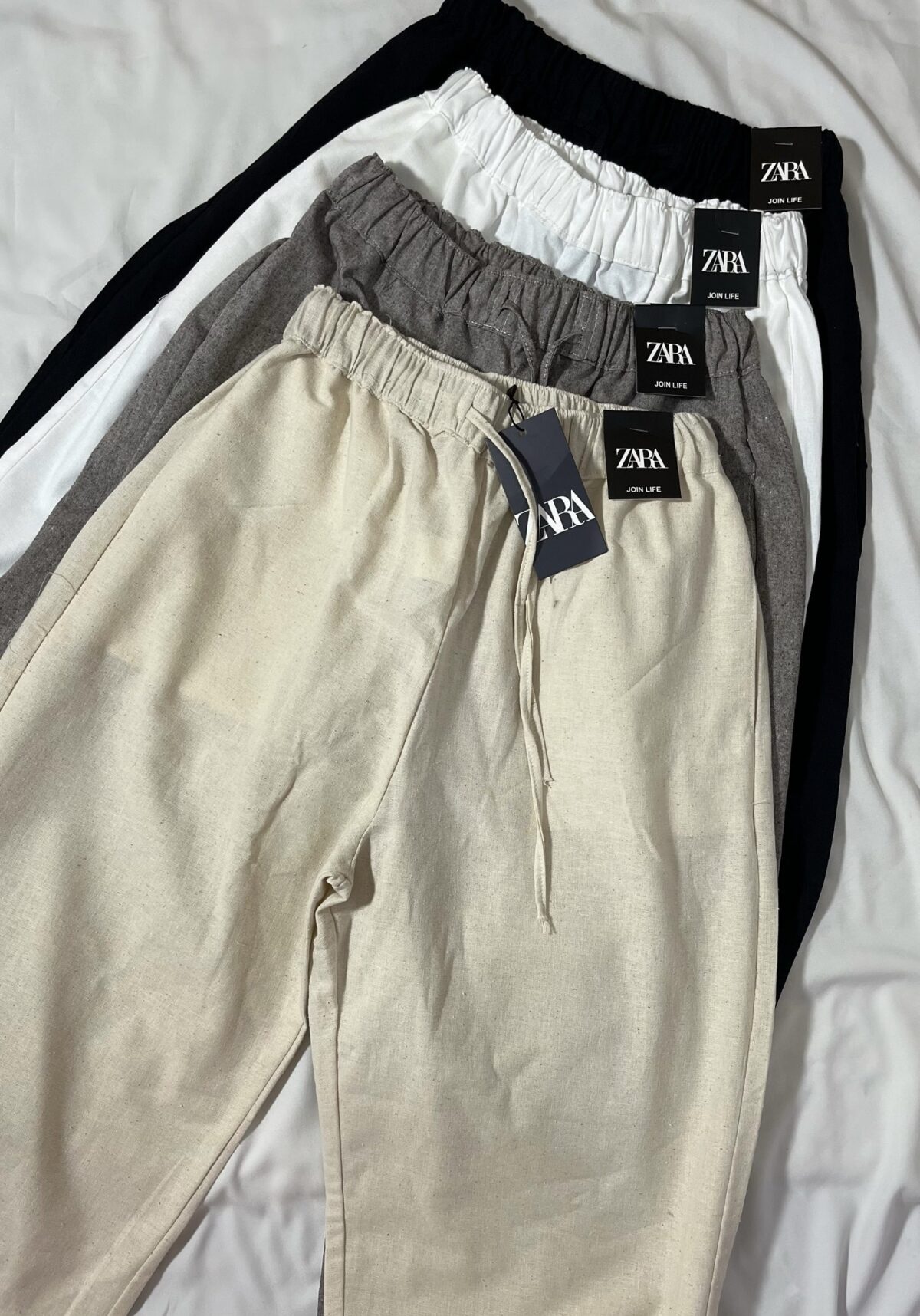 شلوار بگ لینن وارداتی زارا(1926) - Image 3