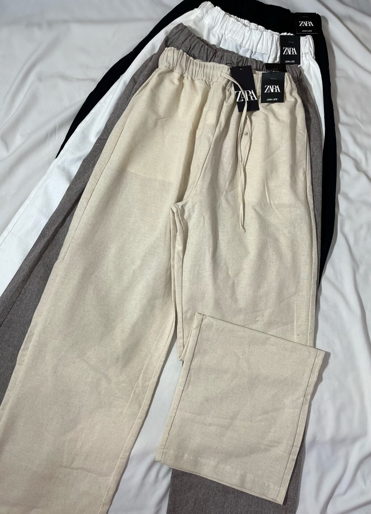 شلوار بگ لینن وارداتی زارا(1926) - Image 4