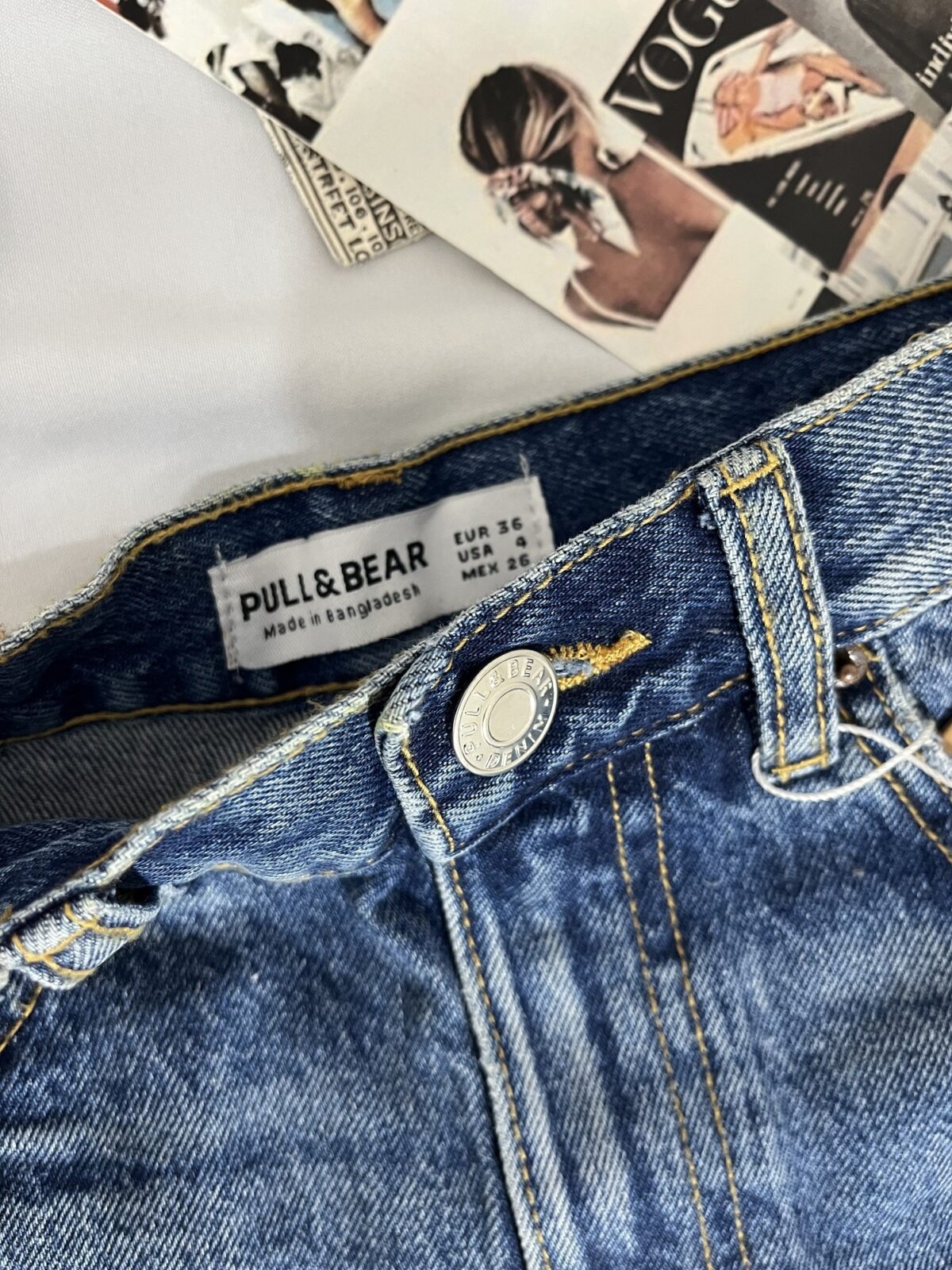 شلوارک جین وارداتی(1978) - Image 2