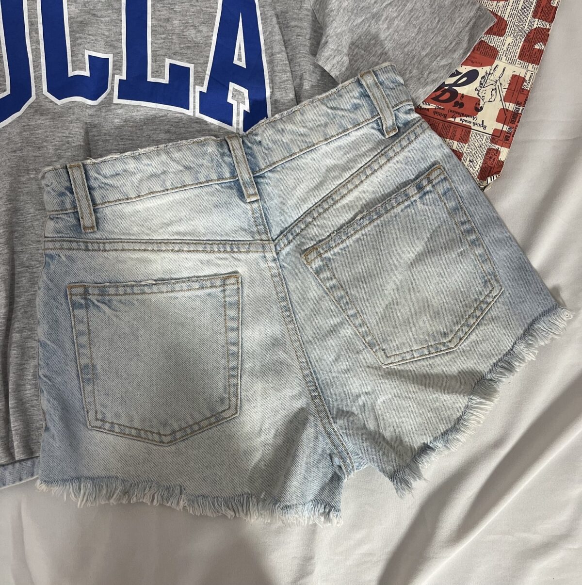 شلوارک جین زارا وارداتی(1996) - Image 2