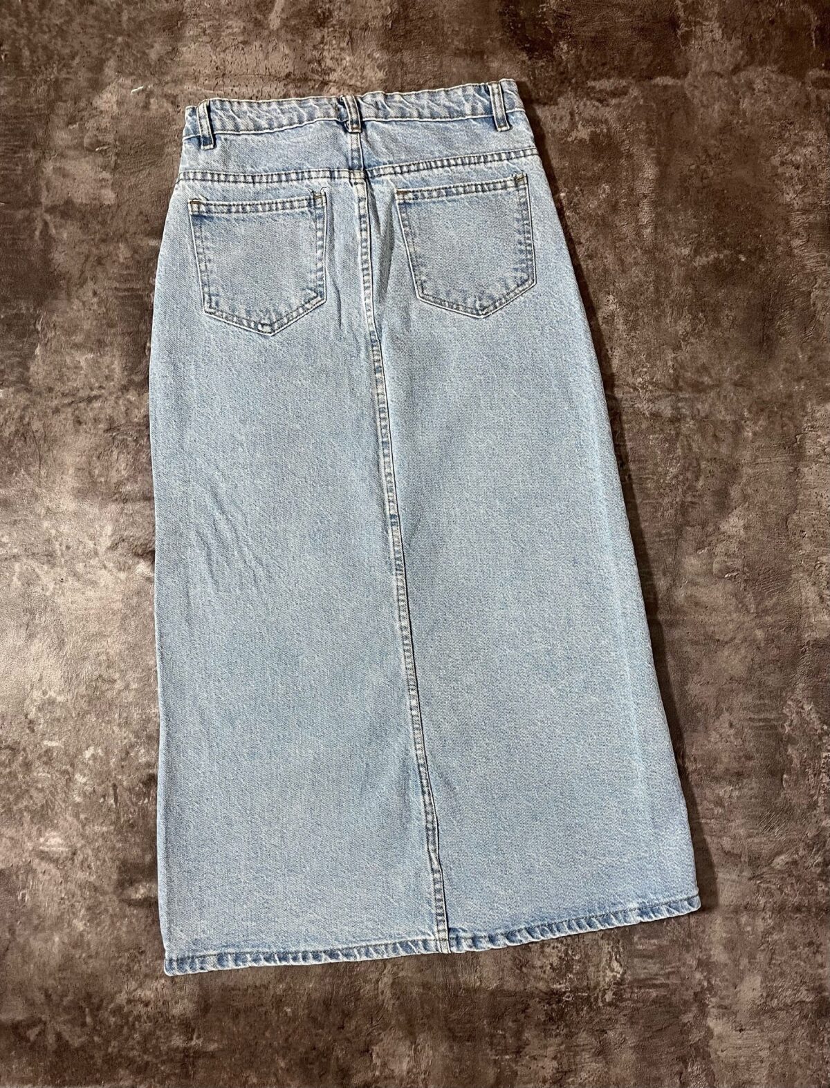 دامن جین جلو چاک(2036) - Image 5