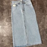 دامن جین جلو چاک(2036)