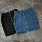 دامن کوتاه زیپی وارداتی(2070)