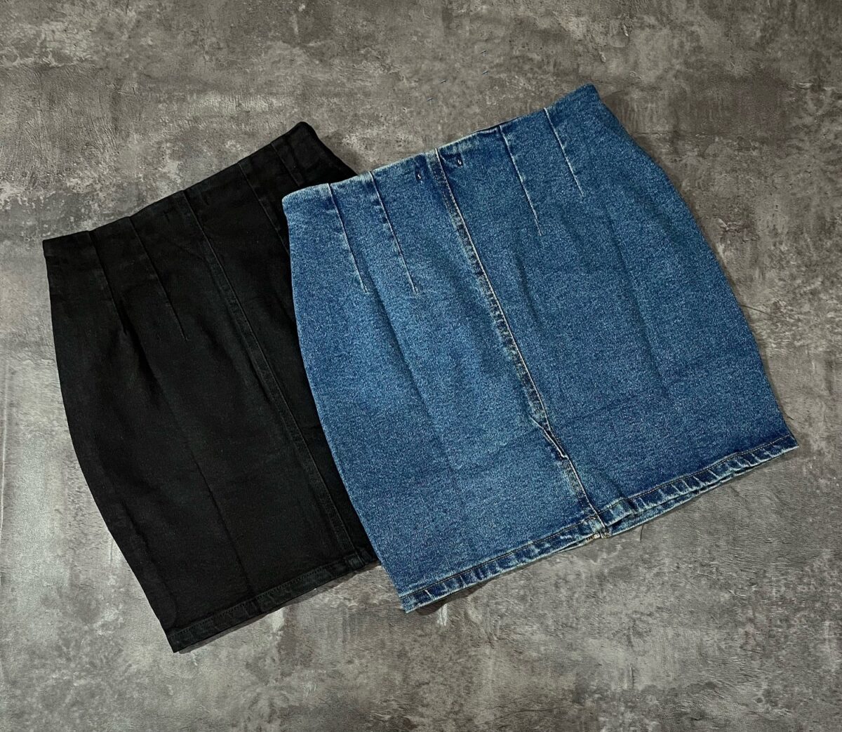 دامن کوتاه زیپی وارداتی(2070) - Image 2