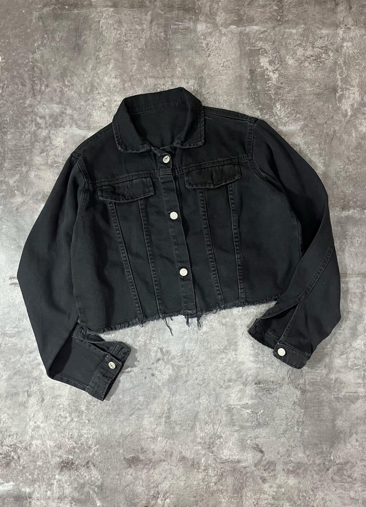 کت جین مشکی(2077) - Image 2