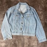 کت جین ساده بدون زاپ(2081)