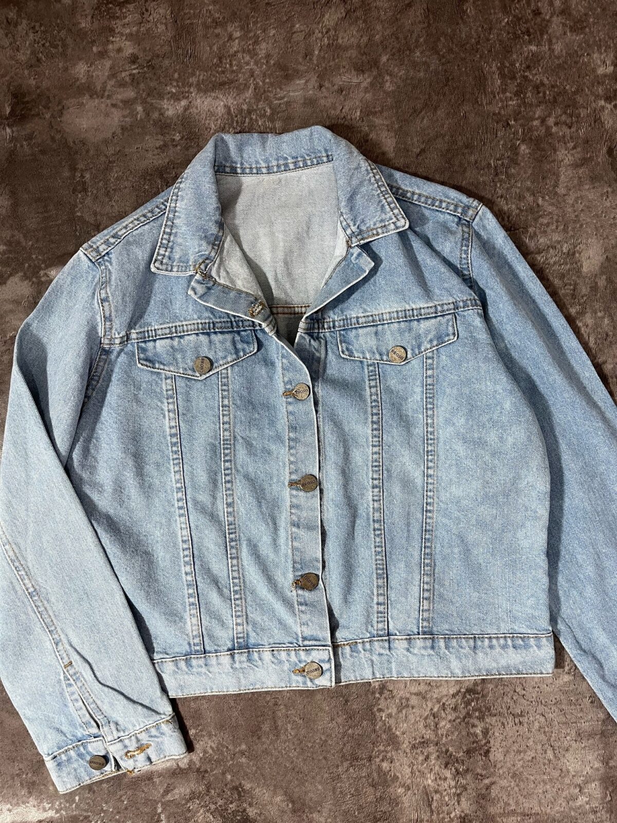 کت جین ساده بدون زاپ(2081) - Image 2